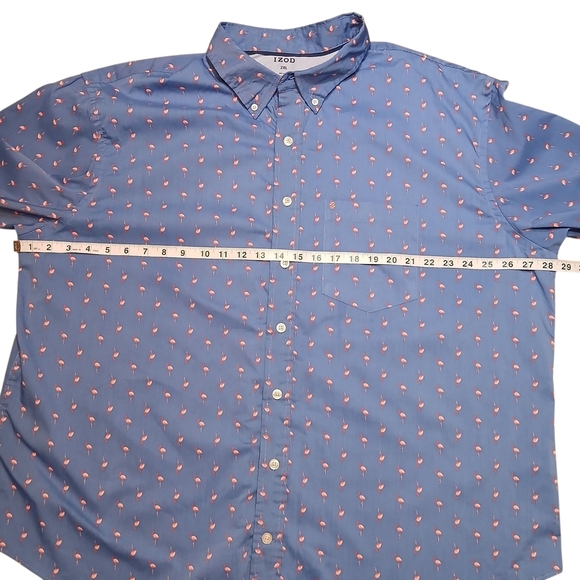 IZOD Flamingo Button Down Shirt - Picture 7 of 7